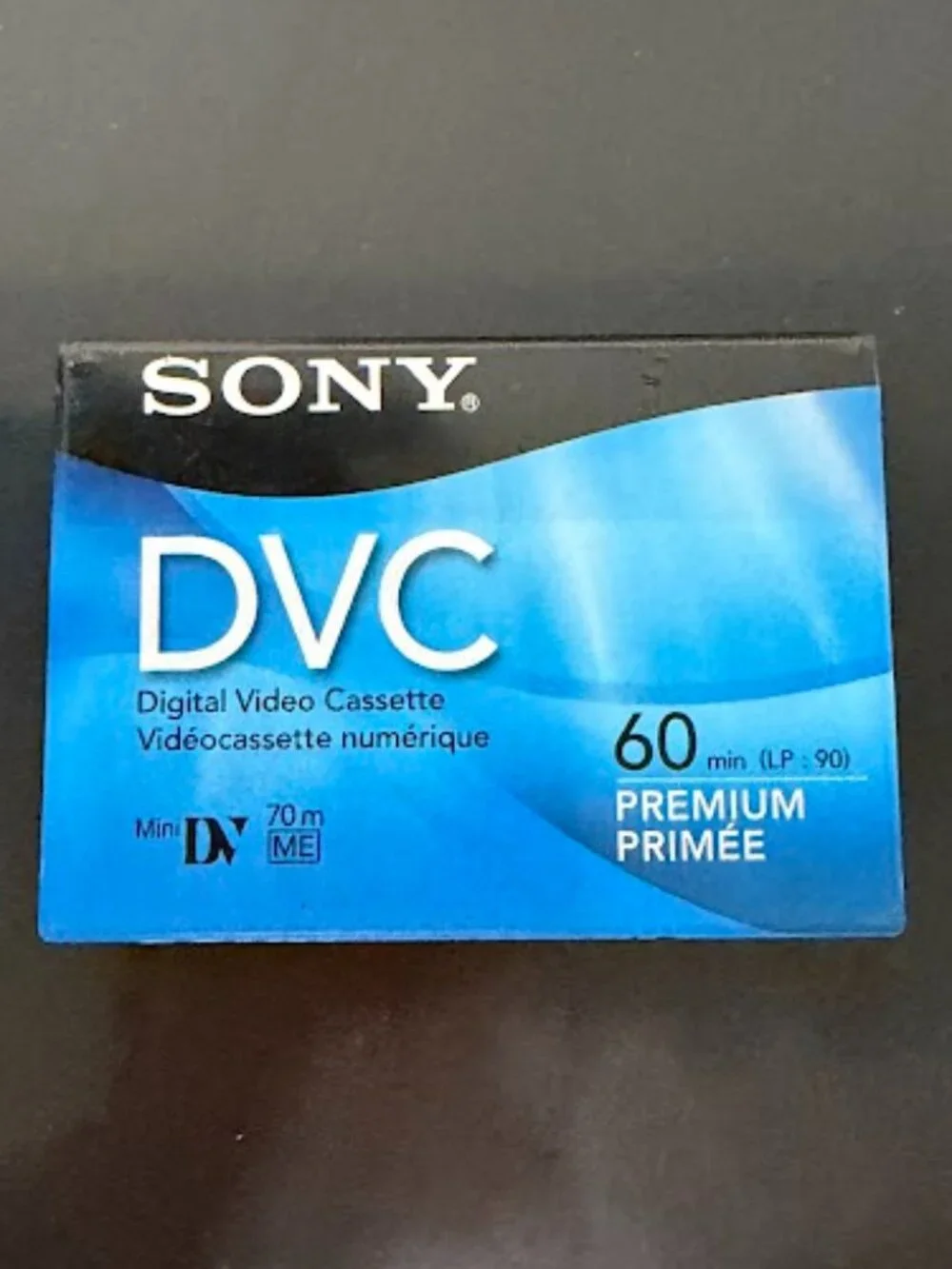 Sony DVC MiniDV 60min Premium Digital Video Cassette DVM60PRR NEW Sealed